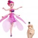 Интерактивная игрушка летающая от руки кукла фея Flying Fairy, сенсорная волшебница розовая 20 см