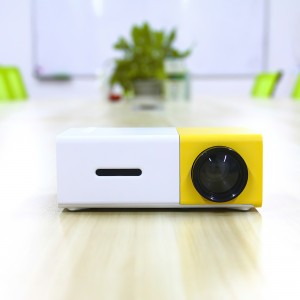 Портативный мини проектор с динамиками LED Projector YG300 карманный проэктор (626)
