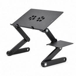 Портативный столик трансформер для ноутбука с охлаждением Laptop Table T8 подставка с кулерами (X26) Портативный столик трансформер для ноутбука с охлаждением Laptop Table T8 подставка с кулерами (X26)