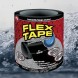 Супер міцна ізолента FLEX TAPE водонепроникна стрічка, скотч 150 х 10 см чорна (HF-03)