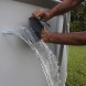 Супер міцна ізолента FLEX TAPE водонепроникна стрічка, скотч 150 х 10 см чорна (HF-03)