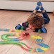Гоночный трек Magic Tracks на 220 деталей с одной машинкой, гибкая дорога (меджик трек)