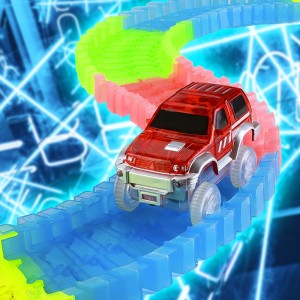 Гоночний трек Magic Tracks на 220 деталей з одного машинкою, гнучка дорога (меджик трек)