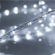 Вулична LED гірлянда з вологозахистом шланг дюралайт, чейзінг котушка 20 м біле світло