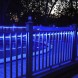 Вулична LED гірлянда з вологозахистом шланг дюралайт, чейзінг котушка 20 синє світло
