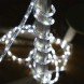 Уличная LED гирлянда с влагозащитой шланг дюралайт, чейзинг катушка 10 м белый свет