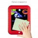 Волшебный планшет для рисования Magic Sketchpad для детского творчества с подсветкой 4 неоновых маркера и трафареты (212)