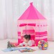 Ігровий дитячий намет у вигляді замку "Beautiful Cubby House" намет рожевого кольору (212)