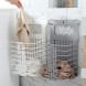 Підвісний складний кошик для білизни з ручкою, органайзер для іграшок (240)
