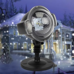 Уличный лазерный проектор Christmas pattern snowfall projector "Снегопад" (509)