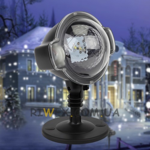 Вуличний лазерний проектор Christmas pattern snowfall projector "Снігопад" (509)