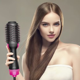 Фен щетка для волос One Step Hair Dryer 3 в 1 электрическая расческа для укладки волос 
