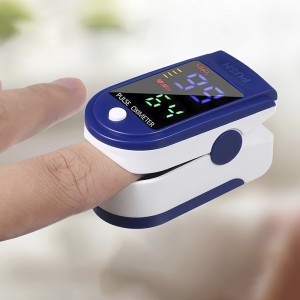 Пульсоксиметр на палец – цифровой измеритель сатурации и пульса Pulse Oximeter