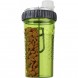 Двойная бутылка для собак с отделением для воды и корма Dexas Snack-Duo 480 мл розовая, зелёная, голубая (509)