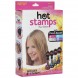 Фигурные тату-печатки для волос Hot Stamps Hair Glitter штампы для прически с блестками (509)