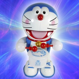 Интерактивная музыкальная игрушка Dancing Happy Doraemon синий кот барабанщик со светом