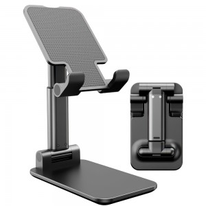 Універсальна підставка для телефону або планшета Folding desktop phone stand регульований тримач Чорний (509) (В)