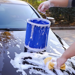 Складне відро Foldaway Bucket 8 л трансформер для миття автомобіля