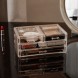 Акриловий органайзер для косметики на 20 секцій із 4 ящиками Cosmetic Storage Box прозора скринька