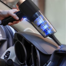 Автомобильный портативный пылесос Vacuum cleaner 2in1 MINI Черный (В)