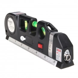Многофункциональный инструмент лазерный уровень Fixit Laser (нивелир, цифровой уровень, рулетка) 