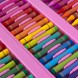 Набір для дитячої творчості у валізі 208 предметів (фарби, крейди, фломастери, олівці) рожевого кольору