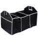 Складной тканевый органайзер для багажника автомобиля Car Boot Organiser сумка для машины черного цвета (509)