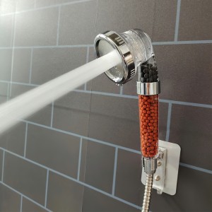 Массажная лейка (насадка) для душа с минеральным фильтром и сильным напором (3 режима) (205) Массажная лейка (насадка) для душа с минеральным фильтром и сильным напором (3 режима) (205)