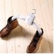 Електрична вішалка сушарка для одягу та взуття 2 в 1 Electric Hanger білого кольору (205)