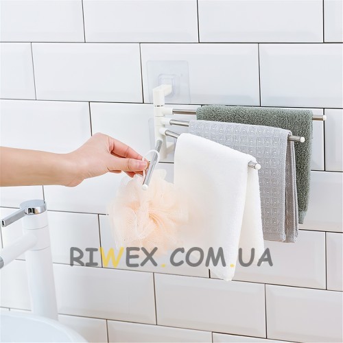 Тримач для рушників Multi Functional Towels Rack органайзер для ванної кімнати (211)