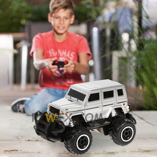Детская машинка на радиоуправлении серый джип с пультом д/у Minicross Car (237)