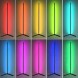 Угловой напольный торшер светодиодный светильник RGB с сенсорным пультом, музыкой и управлением с телефона 330+ световых эффектов 2188 (237)